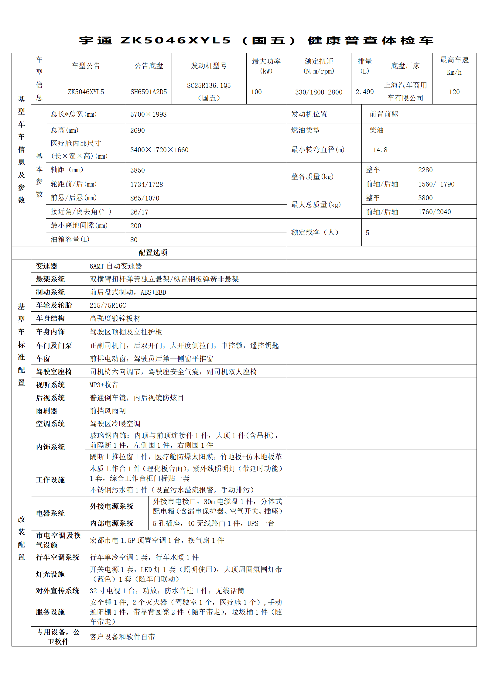 移動便民體檢車